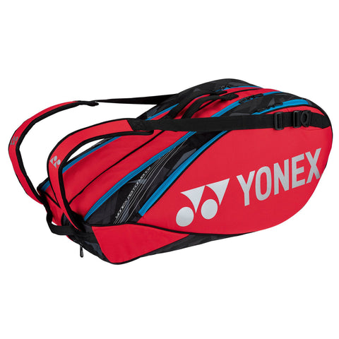 Yonex Pro Series 92226 Racquet Bag 6 Pcs Red