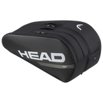 HEAD TOUR RACKET BAG L (2024) (BLACK/WHITE)